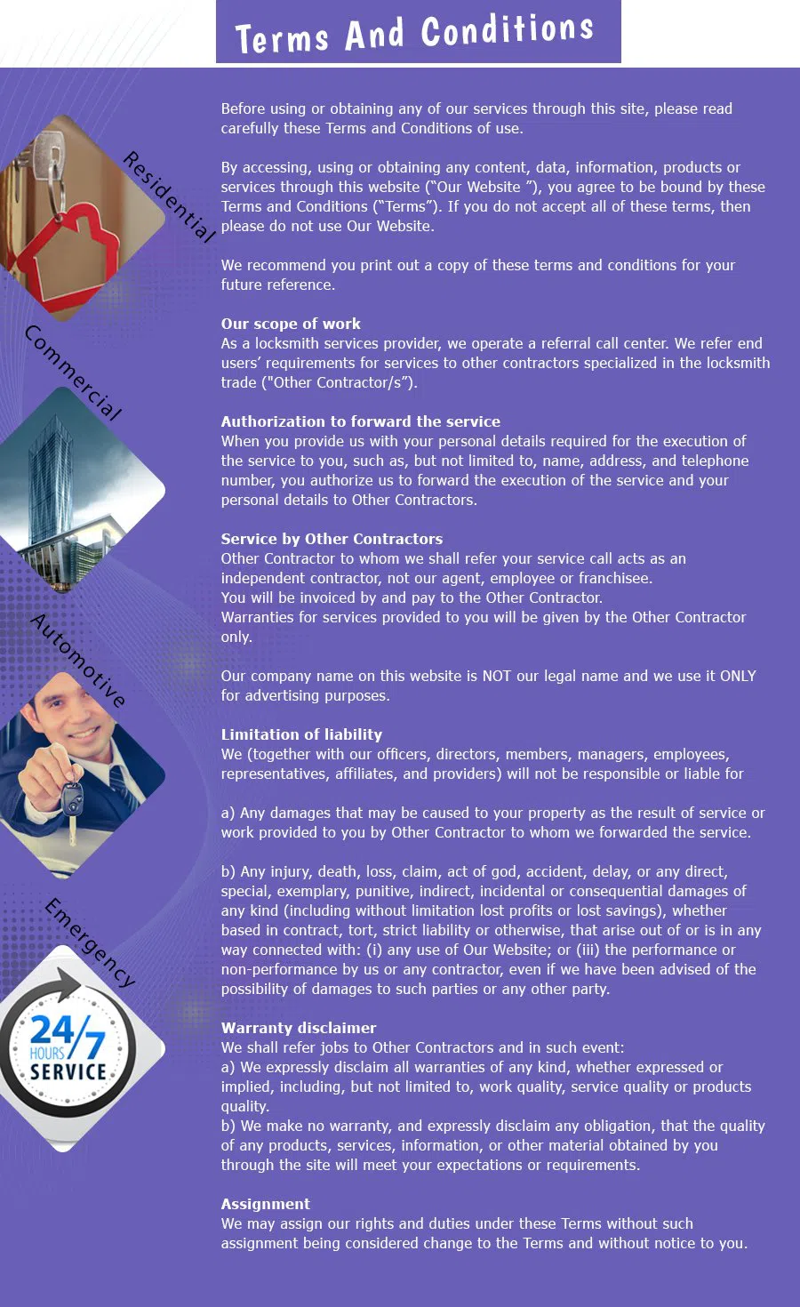 Federal Hill RI Locksmith Store, Federal Hill, RI 401-308-3692 - terms-and-condition-n-19